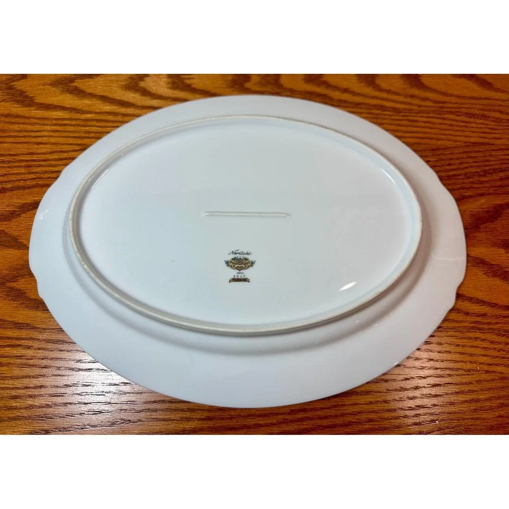 Vintage Noritake Toraine Pattern 3025, 14 Inch Serving Platter, Made in Japan - Picture 2 of 10